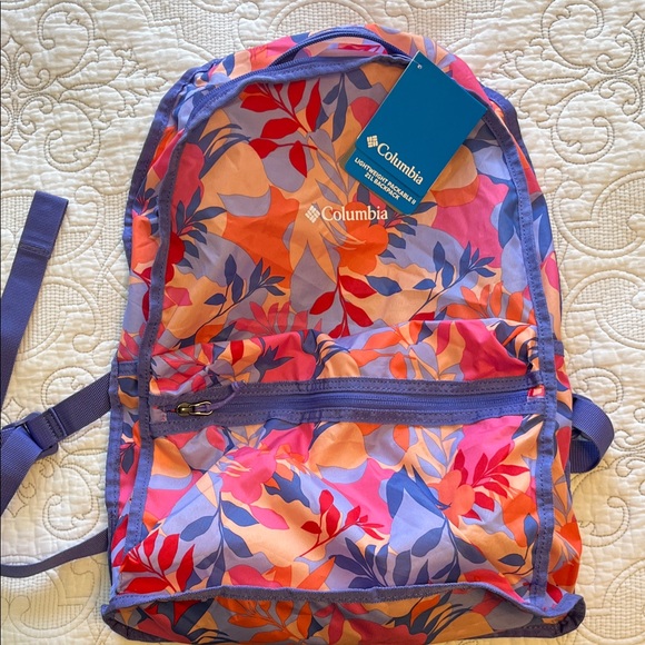 Columbia Multicolor Floral Backpack - Picture 1 of 3